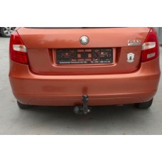 Skoda fabia ii 2 бампер задний универсал 9771