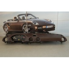 Porsche 987 boxster/ cayman консоль, кожа cocoa