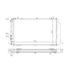 Audi 80 b3 1986- 91 радиатор 1