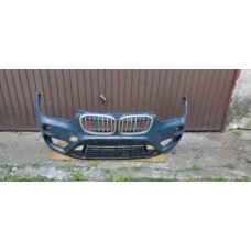 Бампер передний с парктроники x- line bmw x1 f48