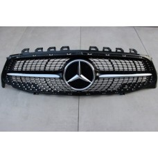 Решетка радиатора черный mercedes cla ii w118 18- 22